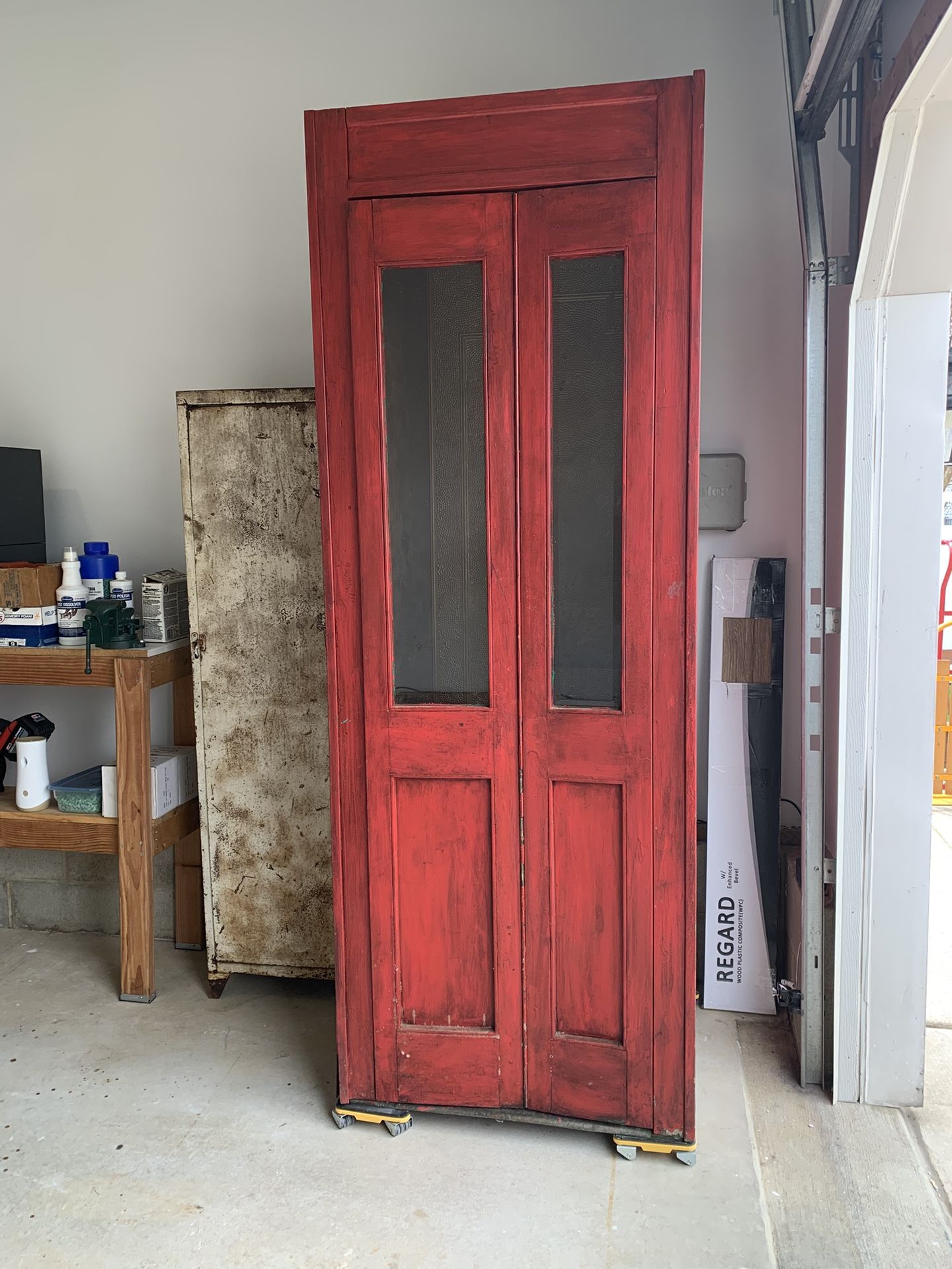 Wooden Telephone Booth