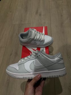 Grey Nike dunks