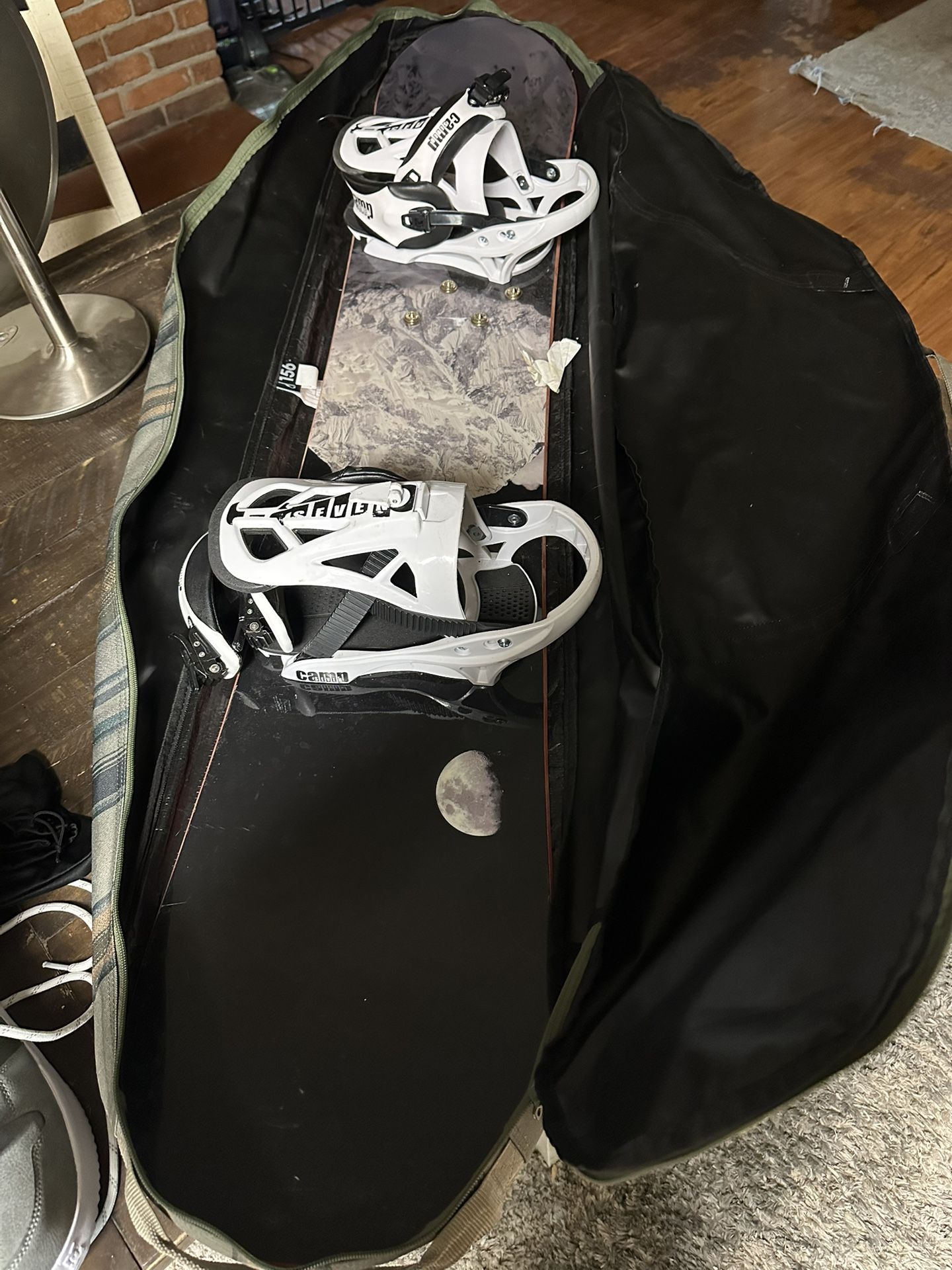 Snowboard And Gear
