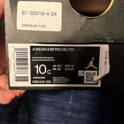 Jordan 3 Retro TD