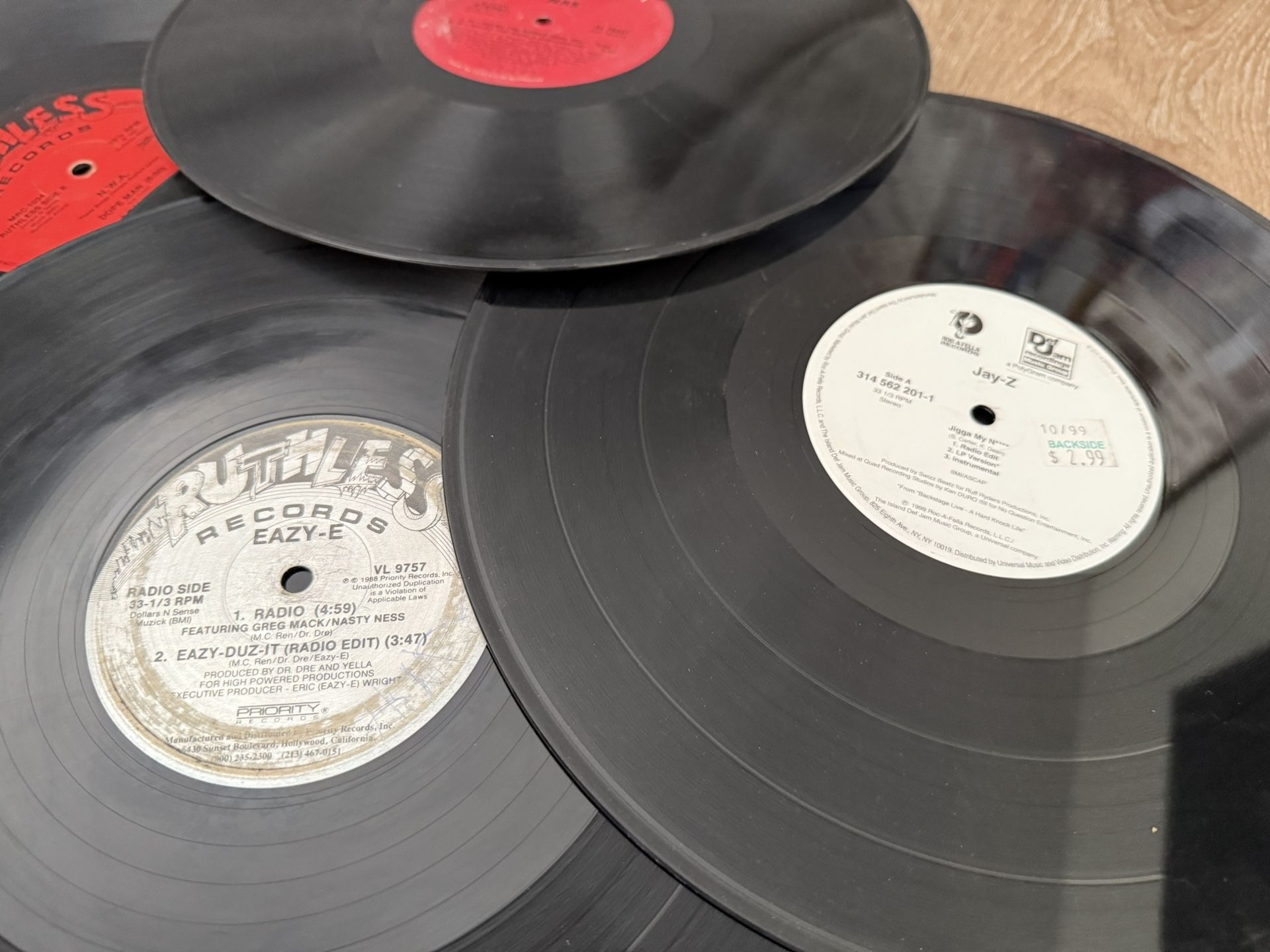 15 Rap Hip Hop Vintage Records