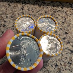 Uncirculated Quincentenial Half Dollars 