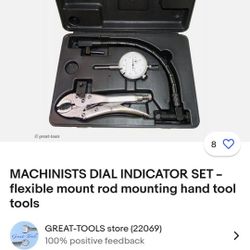 MACHINISTS DIAL INDICATOR SET

