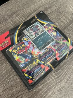 Pokemon Trading Card Game Phantasmal Flames 3 Pack Blister Weavile TCG