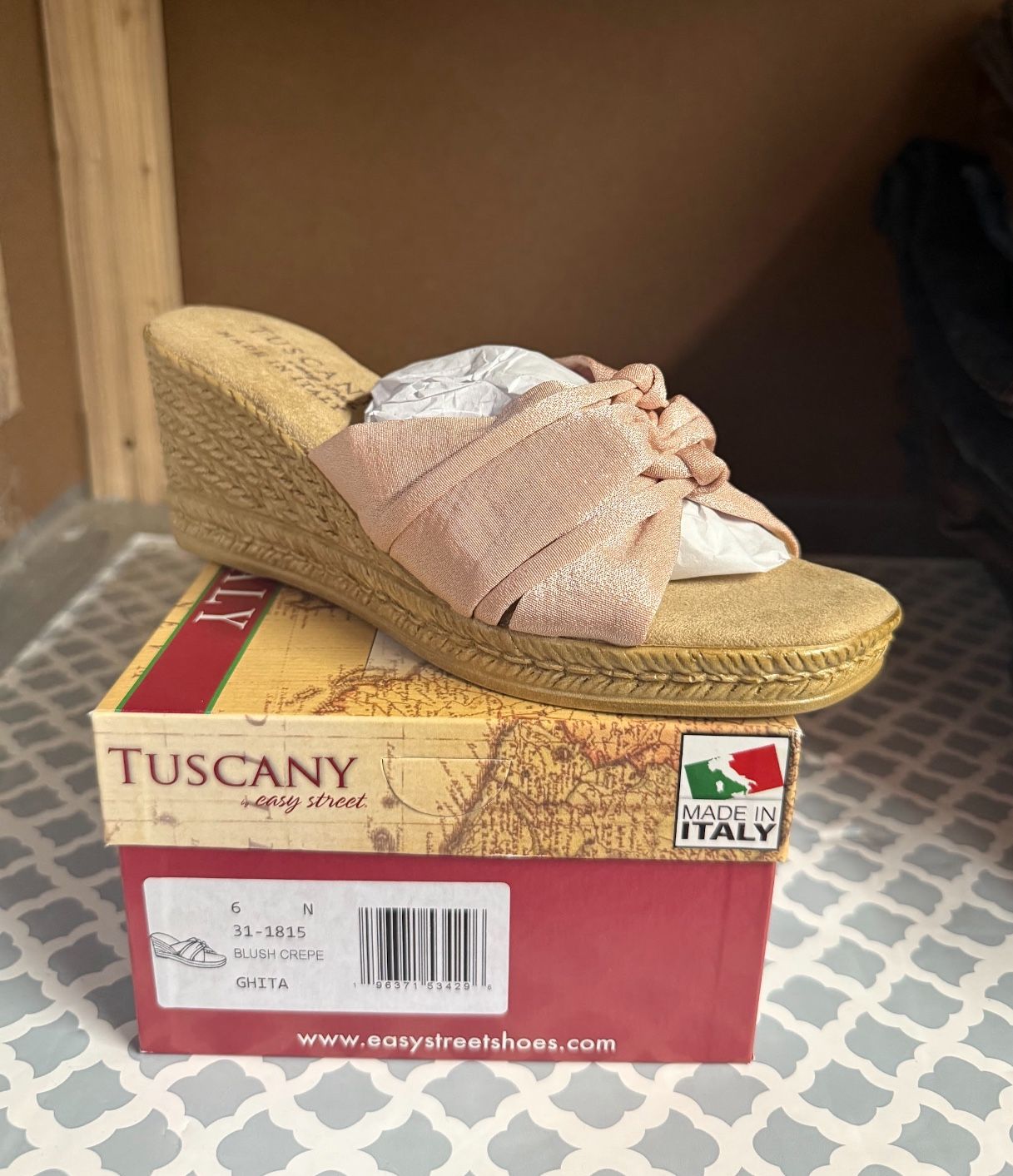 Easy Street Wedge Sandals