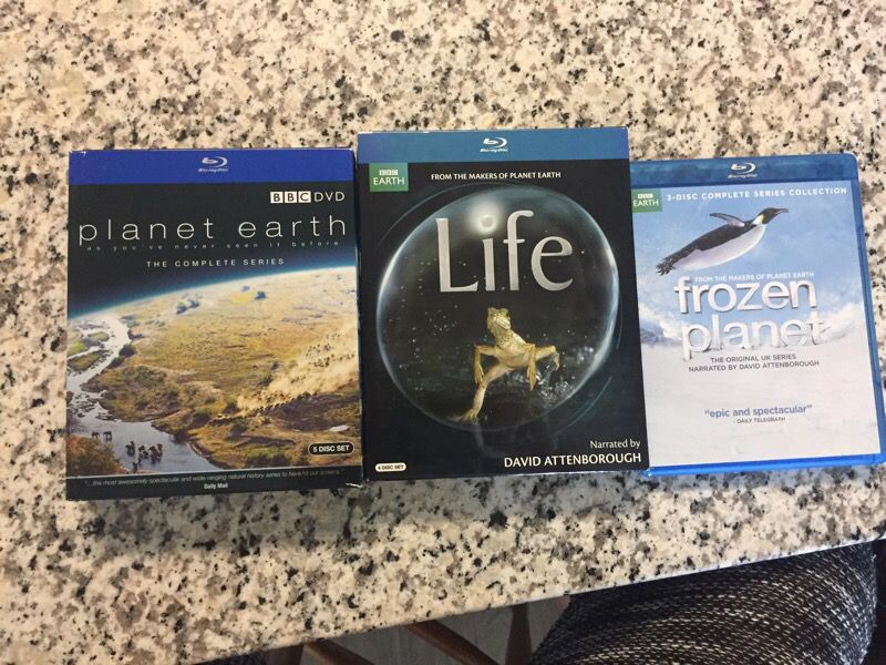 All 3 BBC Planet Earth Frozen Planet
