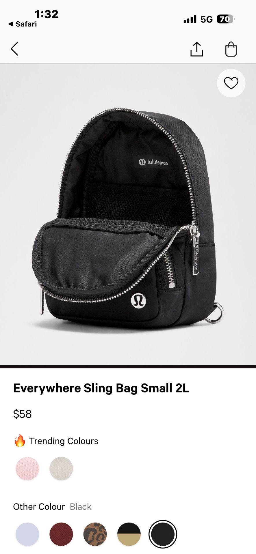Lululemon Crossbody Bag