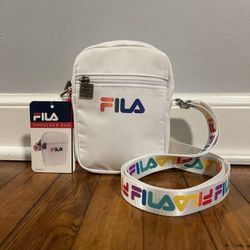 Beautiful Fila Monogram Belt Bag