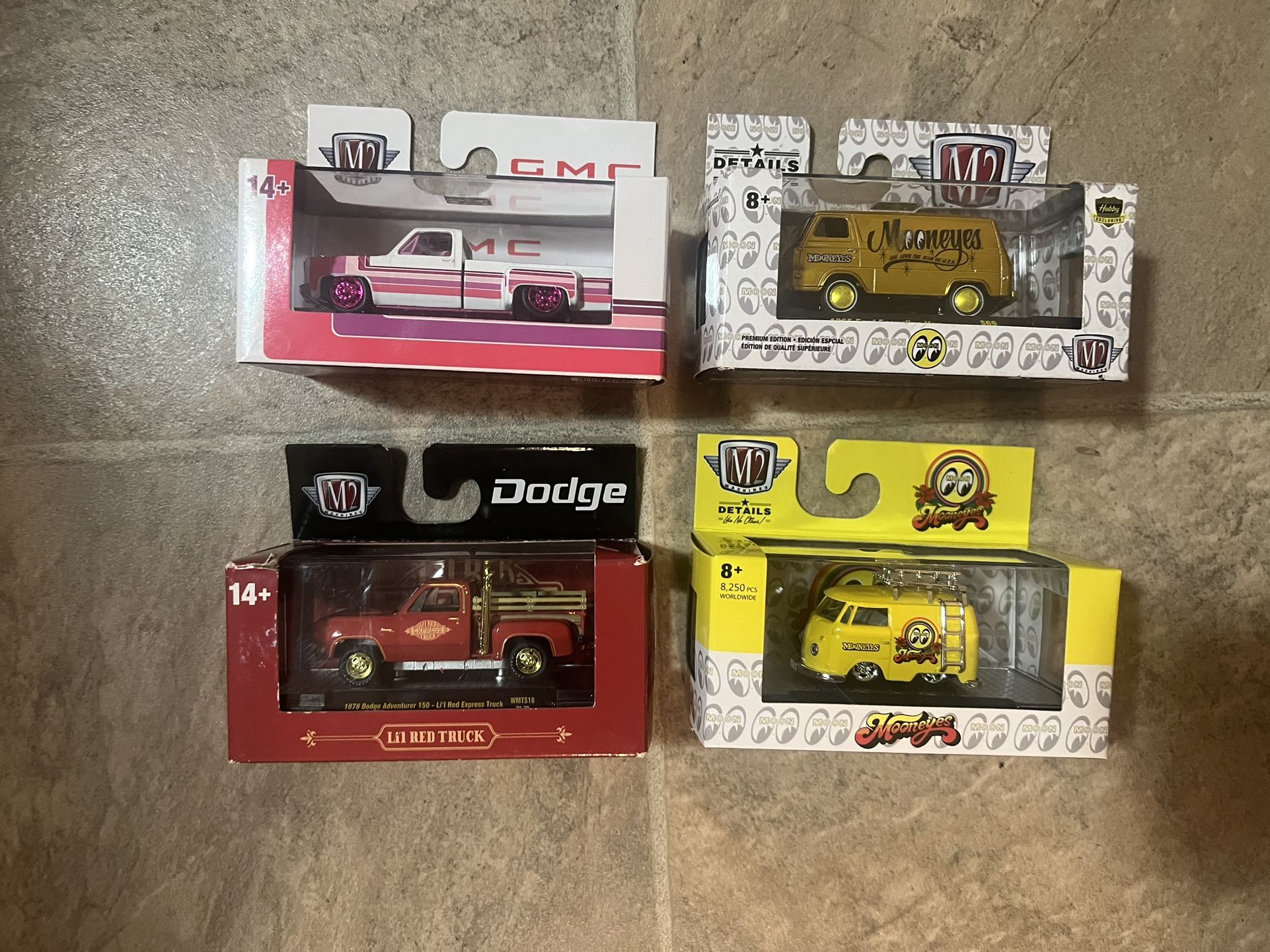 M2’s 1/64 With Chases