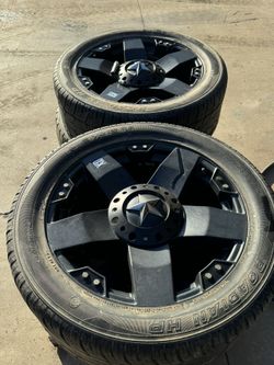 XD Rockstar Matte Black 6-Lug Wheel