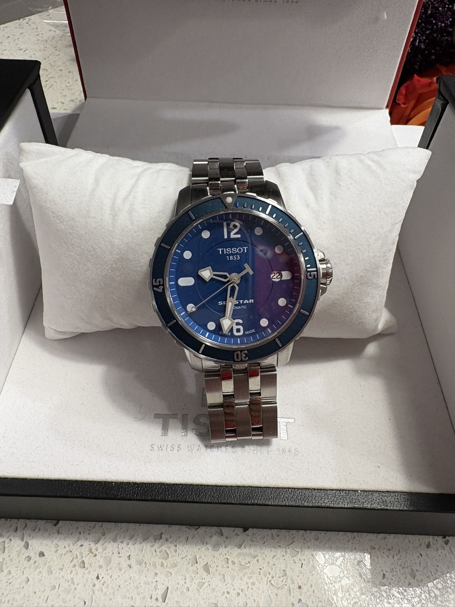 Brand New Tissot Seastar 1000 Automatic – Ref. T066.407.11.047.00 | Helium Valve |