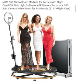 Photobooth 360 And Standing One $1600