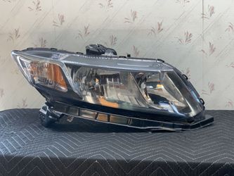 13-15 HONDA CIVIC PASSENGER OEM HALOGEN HEADLIGHT