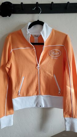 Orange Roxy Zip Jacket