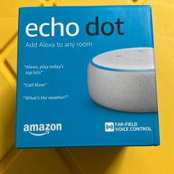 Brand new Alexa Echo Dot White