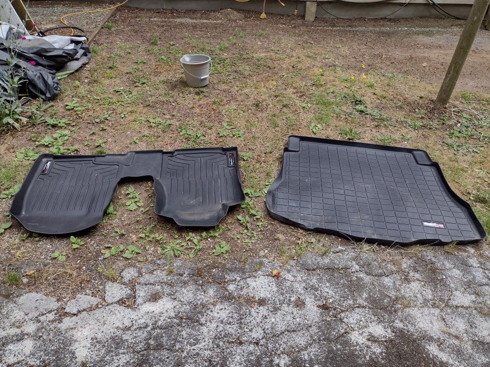 2011 Honda Crv LX Weather Tech Front Floor Liner And Cargo Liner