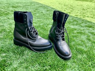 Saint Laurent Paris black boots