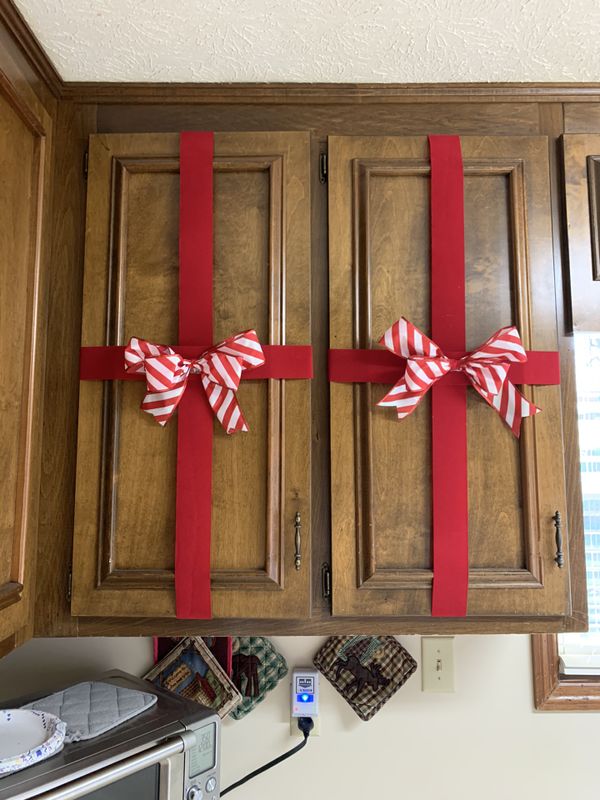 Transform Kitchen cabinets into festive Presents for Sale ...