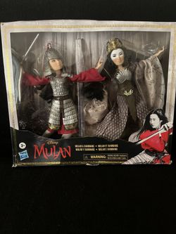 Disney Deluxe Mulan Action Figure Pack