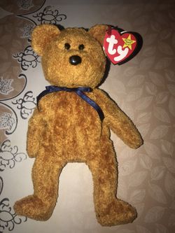 Beanie babies Rare “fuzz” 1998 with errors