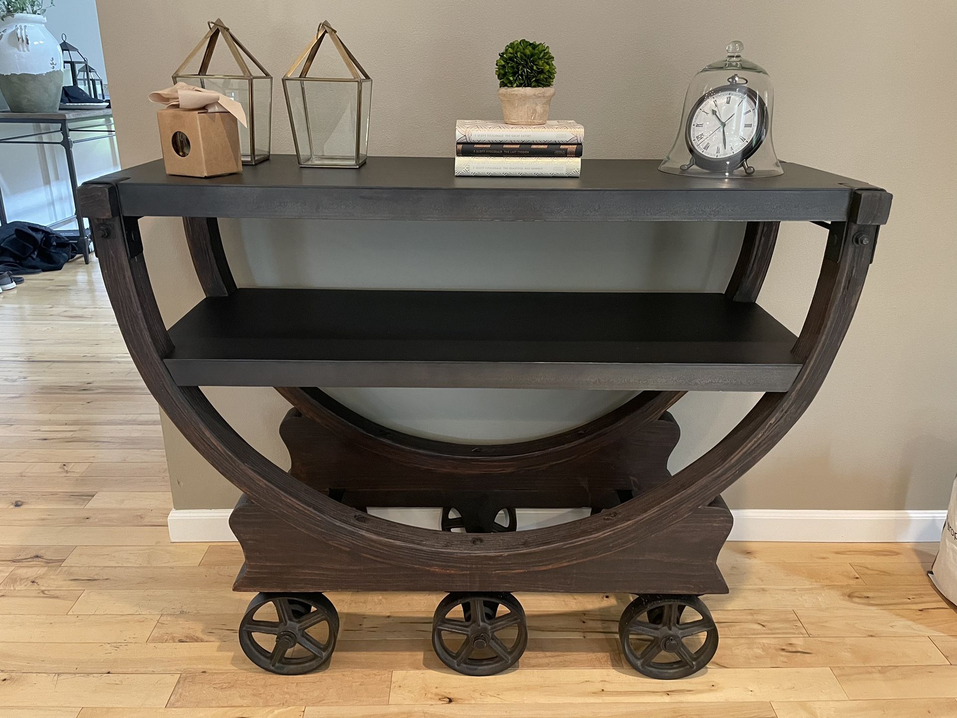 Restoration Hardware Bar Cart