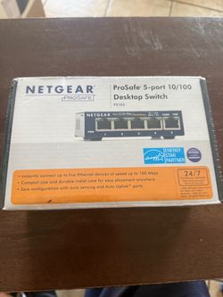 Netgear ProSafe FS105 5-Port Desktop Switch