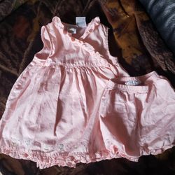 Pink 2 Pc Dress Set