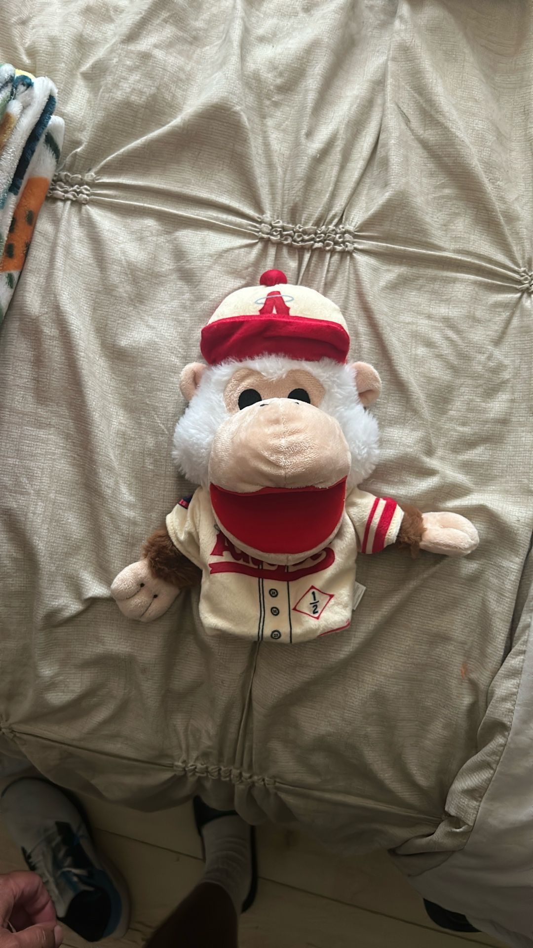 Los Angeles Angels Rally Monkey Hand Puppet