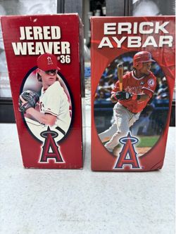 Angels Bobbleheads Jared Weaver - Erick Aybar