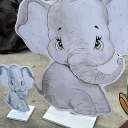 Elephant Props Baby Shower