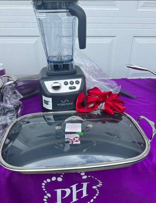 Licuadora Y Plancha Doble Princess House