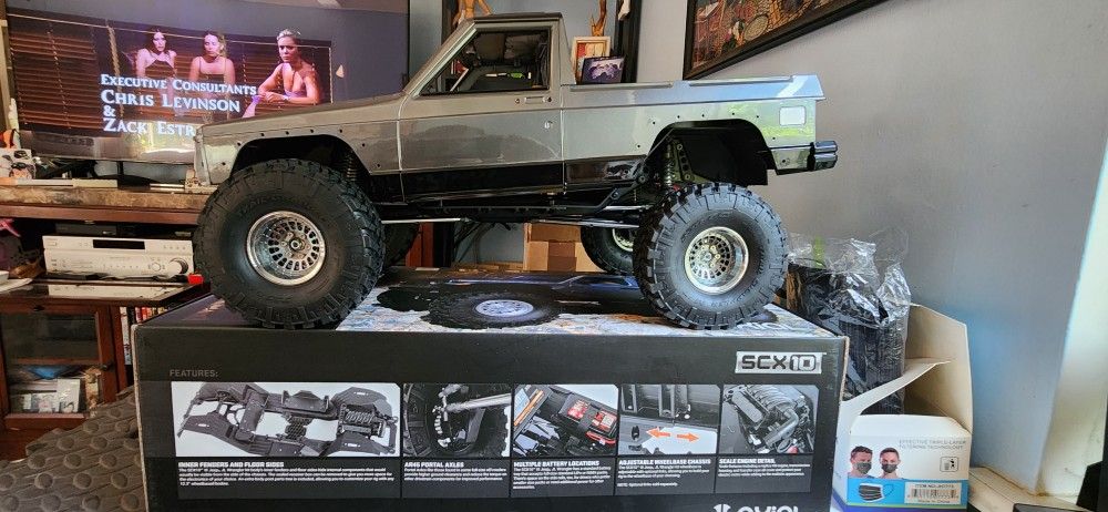 RC Crawler hard body- Injora Jeep Comanche