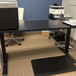 MOVING OUT: OFFICE FURNITURE SALE : Standing Desk, Side tables, accent chairs, And More! 