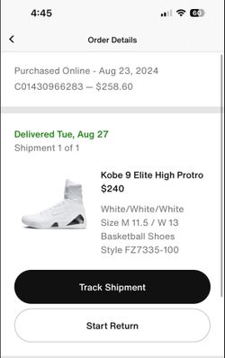 Kobe 9 Elite High Protro