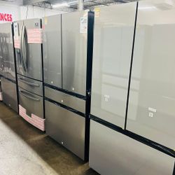 BRAND NEW REFRIGERATORS $599 AND UP
