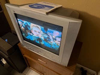 Panasonic PV-DF2035 TV DVD/VHS COMBO Vintage Gaming