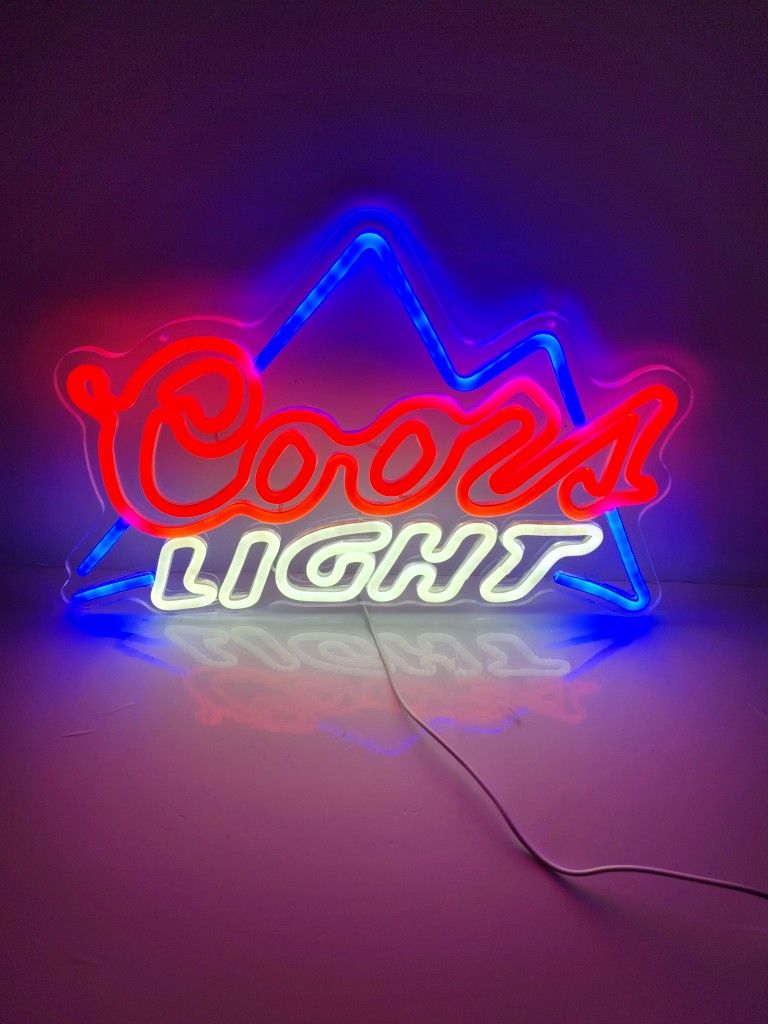 Coors Light Led Sign