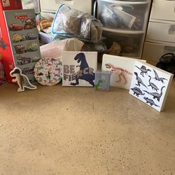 7 Dinosaur Pictures With Clock