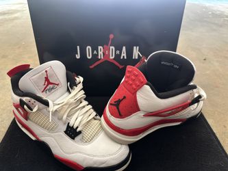 Jordan Retro 4’s Red Cement