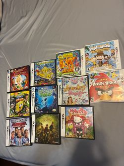 Nintendo ds and 3Ds games