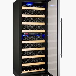 Allavino 24” Wide 99 Bottle Dual Zone Wine Refrigerator 