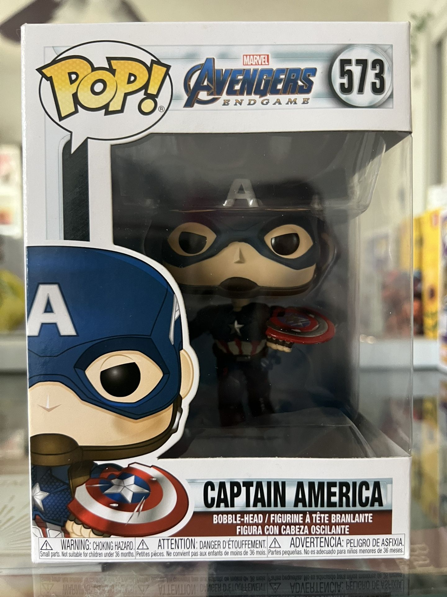 Avenger Endgame Captain America Pop Funko