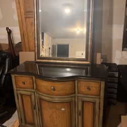 Dresser And Mirror