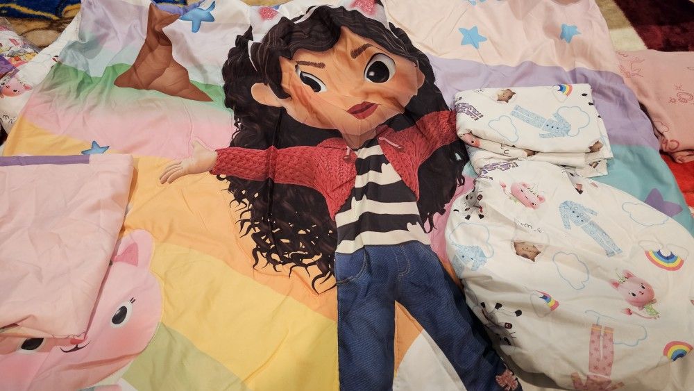 Gabby Dollhouse Toddler Bedding