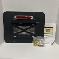 Spare Tire Delete License Plate Bracket Kit For Jeep Wrangler TJ Models 97-06