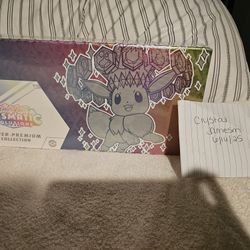  Pokemon Prismatic evolutions super premium collection