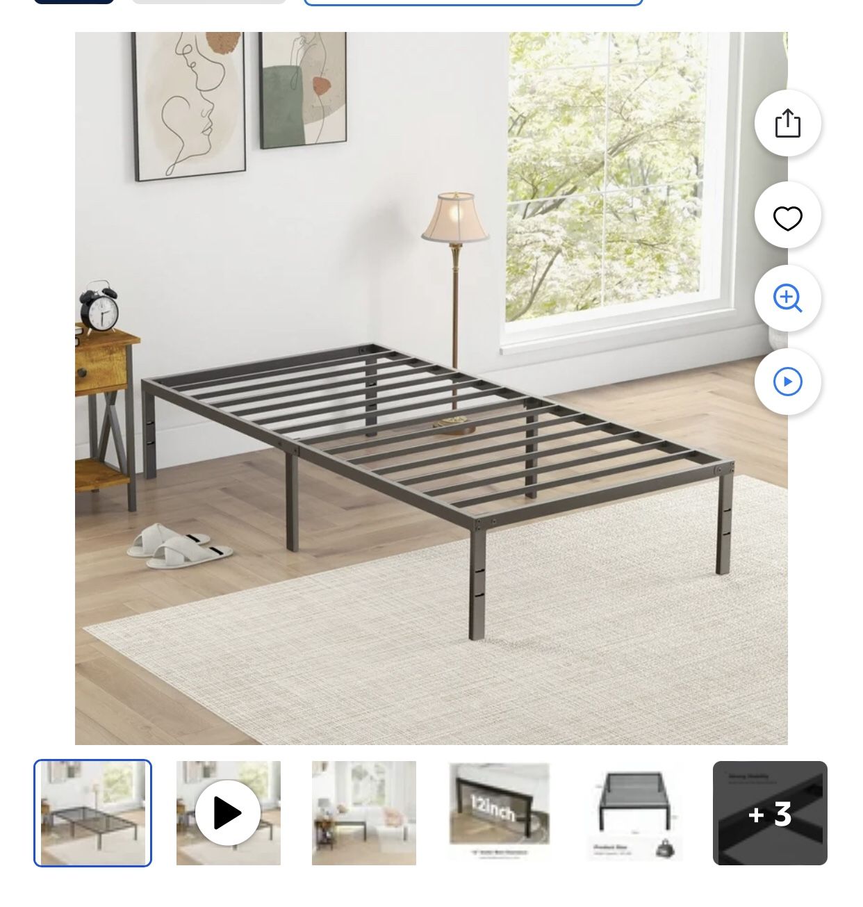 Twin bed frames