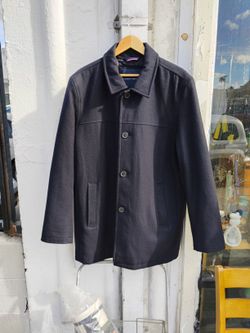 MEN'S TOMMY HILFIGER WOOL BLEND COAT 