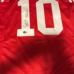 RONNIE BELL  SIGNED SAN FRANCISCO 49ERS JERSEY BECKETT WITNESS BAS COA