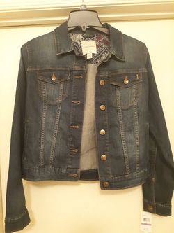 NWT Vintage America Jean jacket